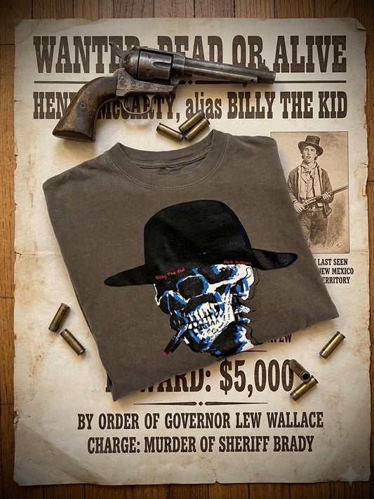 BILLY THE KID MAD HATTERS T-SHIRT