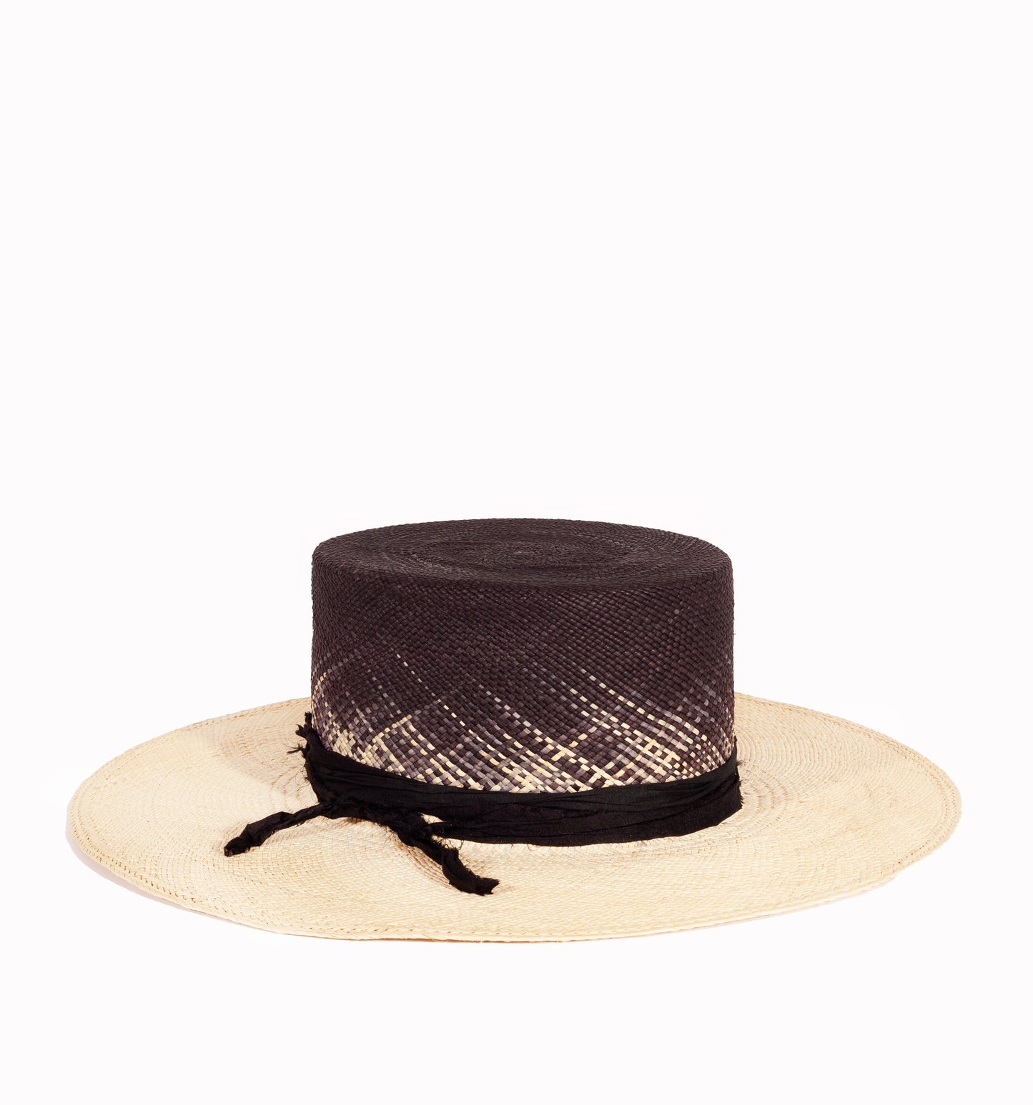 Distressed custom 100% straw hat frayed brim. Made in USA. Every Hat Is Made To Order: No Mass Production, Less Waste, More Love. Discover Your Hat Size, Select Colors, The Design And Finishings. Ready To Ship Designs. Handmade. One-of-a-kind. Ethically Sourced. Types: Fur Felt, Handwoven Straw, Custom, Made-to-order. Inspirations: Fedora, Western, Cowboy, Bucket, Mad Hatter, Top Hat, Derby, Bowler and contemporary psychedelic.