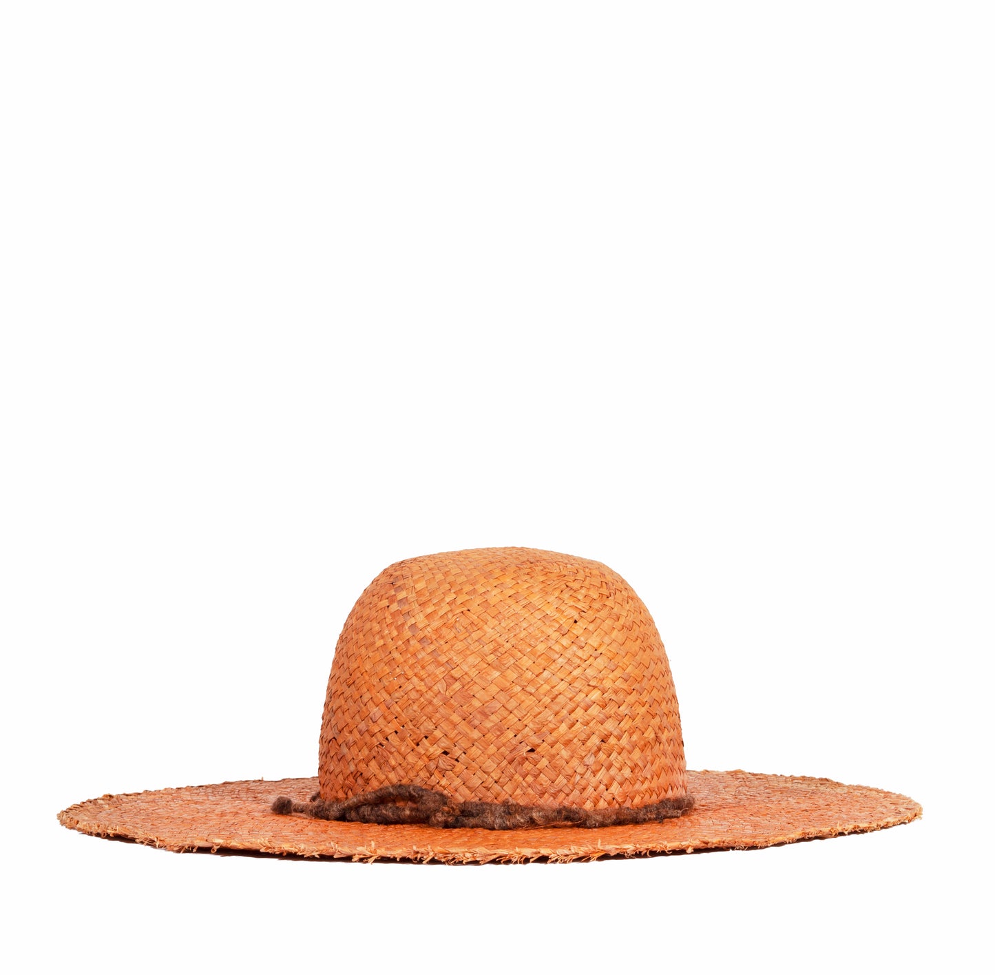 Distressed custom 100% straw hat frayed brim. Made in USA. Every Hat Is Made To Order: No Mass Production, Less Waste, More Love. Discover Your Hat Size, Select Colors, The Design And Finishings. Ready To Ship Designs. Handmade. One-of-a-kind. Ethically Sourced. Types: Fur Felt, Handwoven Straw, Custom, Made-to-order. Inspirations: Fedora, Western, Cowboy, Bucket, Mad Hatter, Top Hat, Derby, Bowler and contemporary psychedelic.