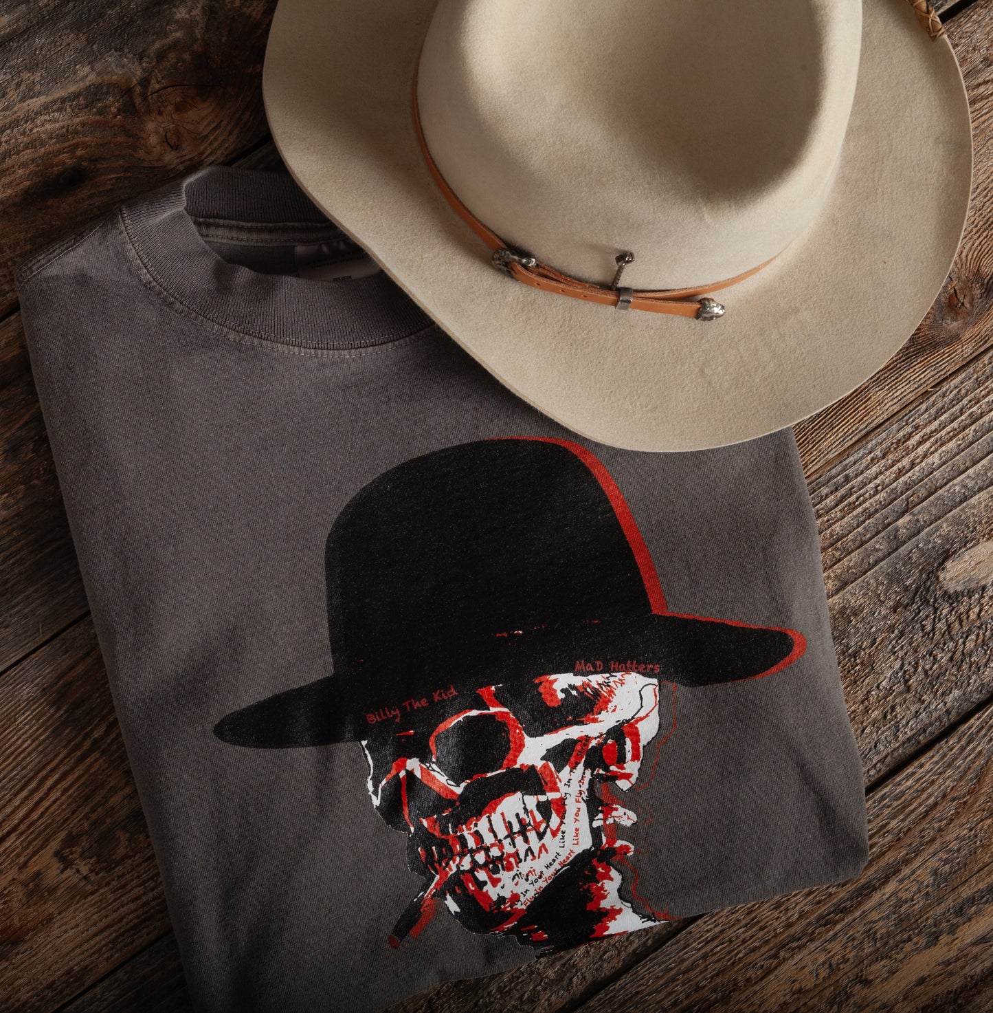 BILLY THE KID MAD HATTERS T-SHIRT