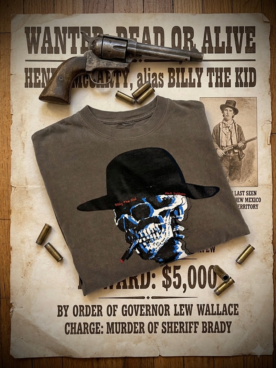 BILLY THE KID MAD HATTERS T-SHIRT