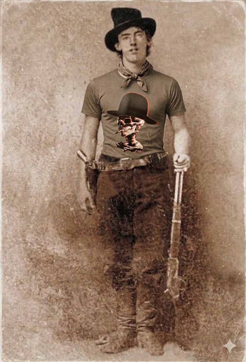 BILLY THE KID MAD HATTERS T-SHIRT