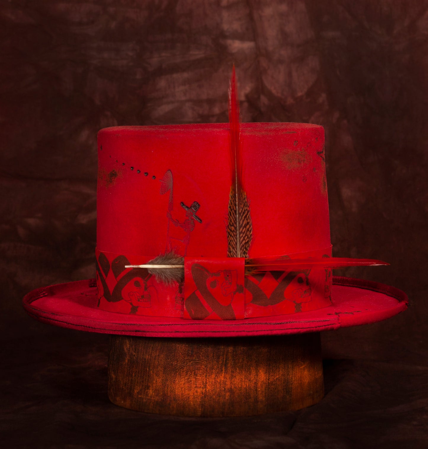Red Topper Hat